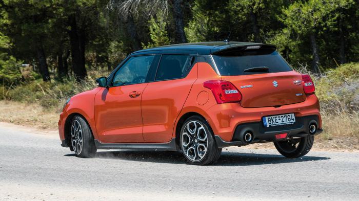 Στο δρόμο: Γνήσιο Swift Sport